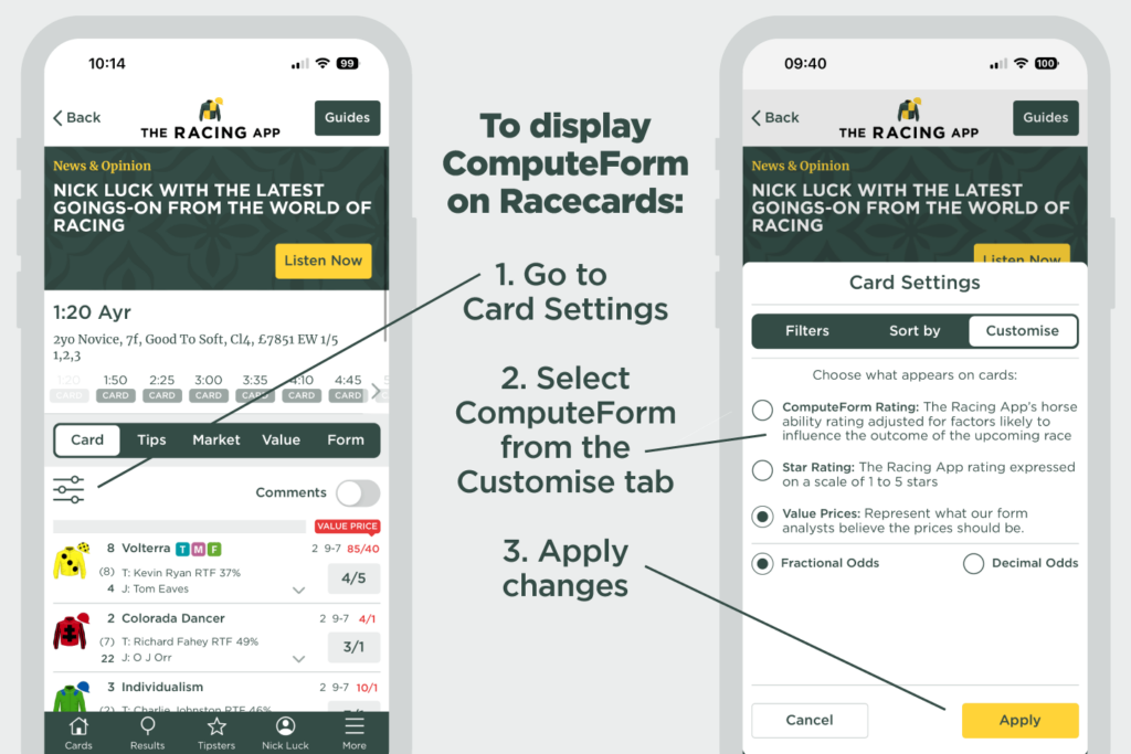 Article - About The App - The Racing App